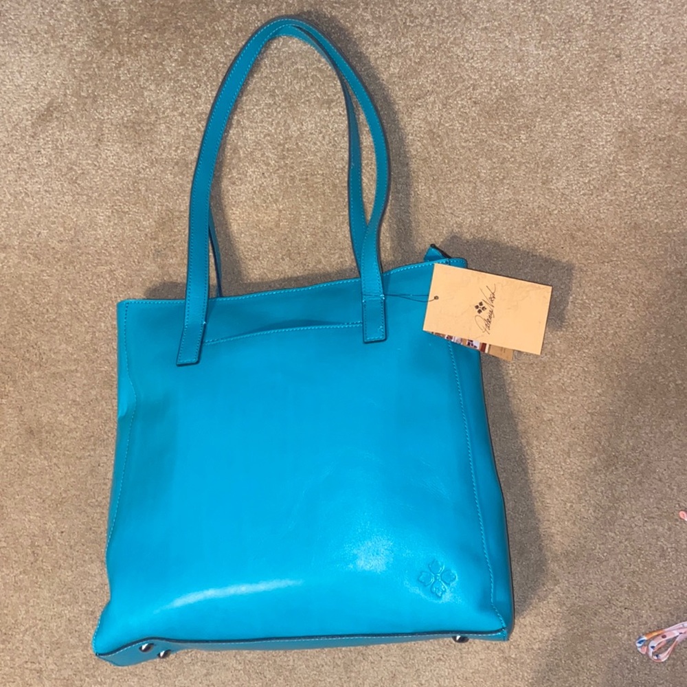 Patricia Nash Viana Aqua tote